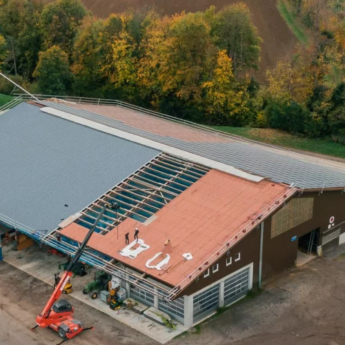 Rénovation toiture Compagnons Couvreurs Suisse